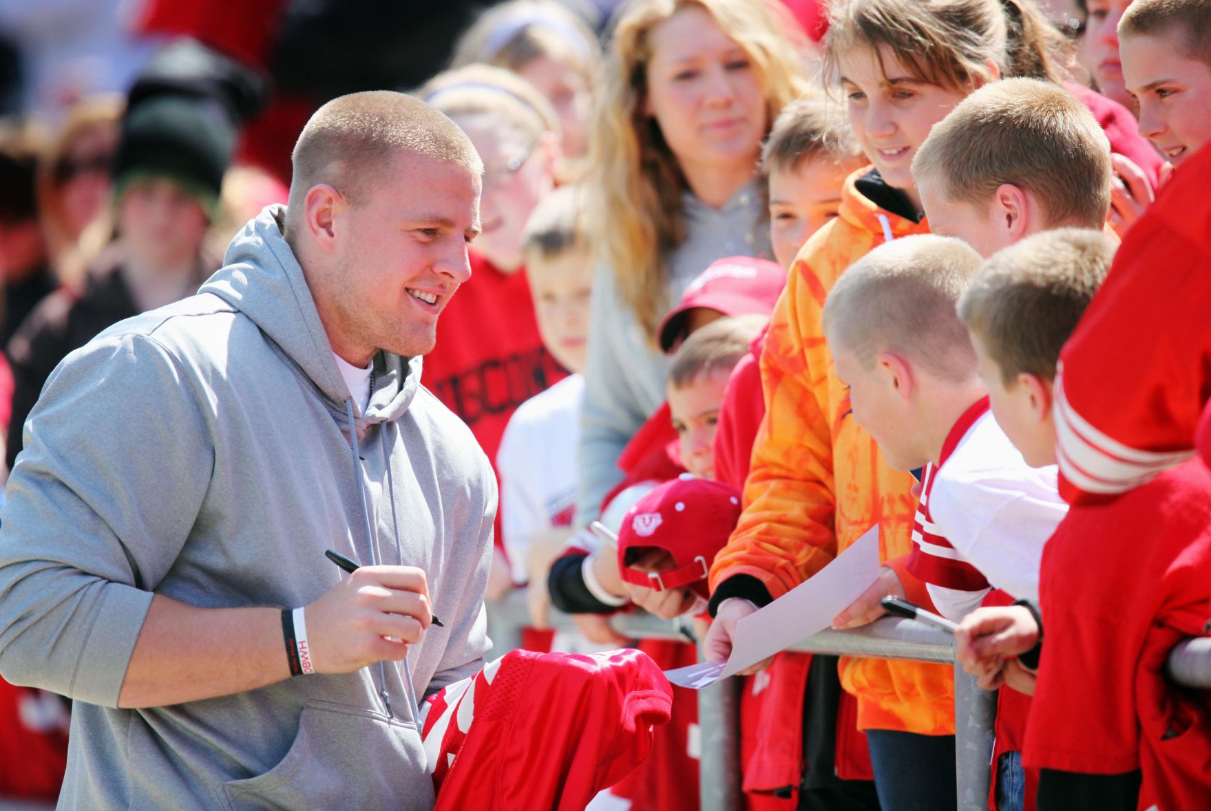 Spring Game: J.J. Watt
